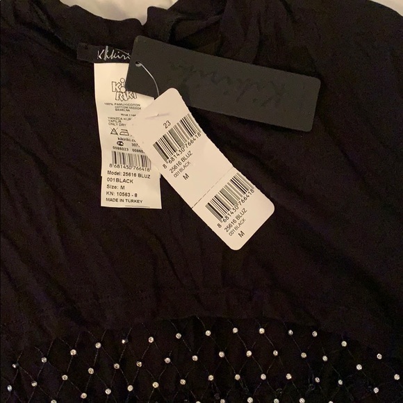 See through rhinestone top - Picture 2 of 3